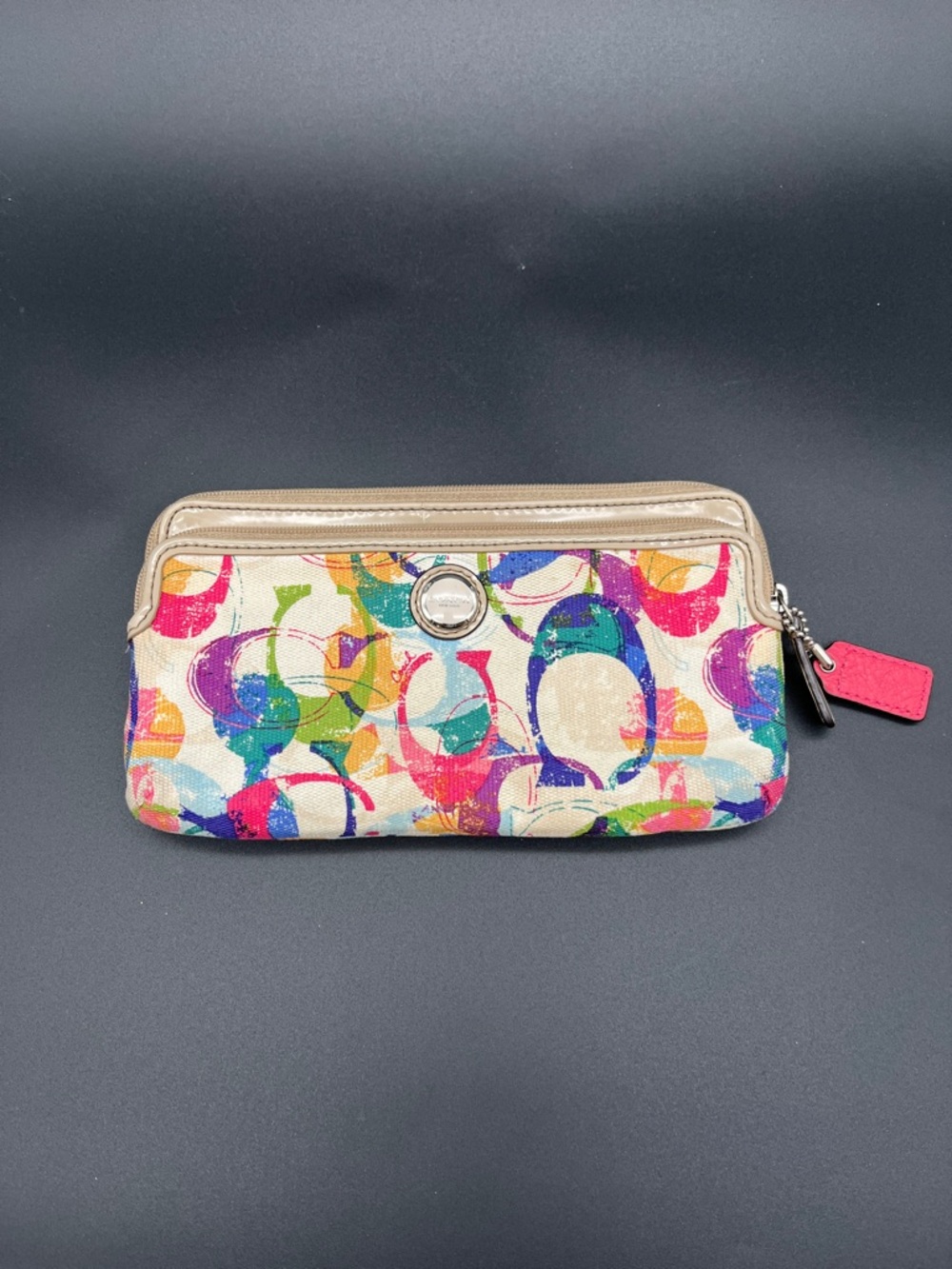 Coach Poppy zip wallet